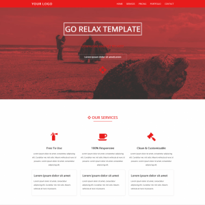 Template pour Entreprises en Html et Css