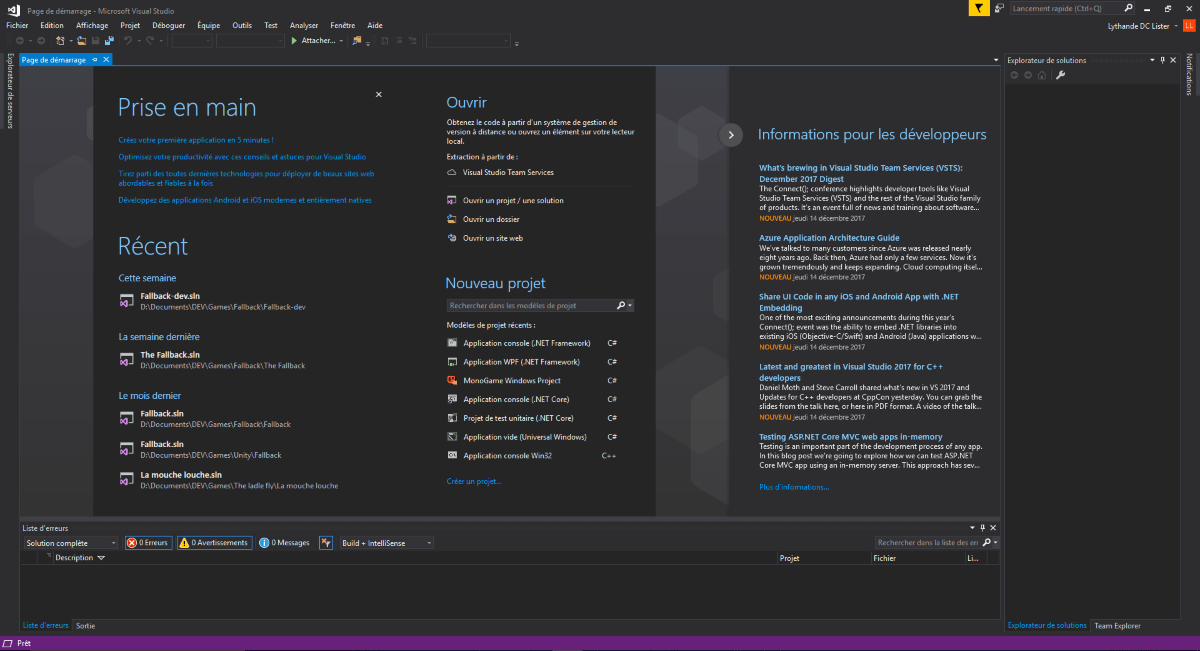 visual studio 2017