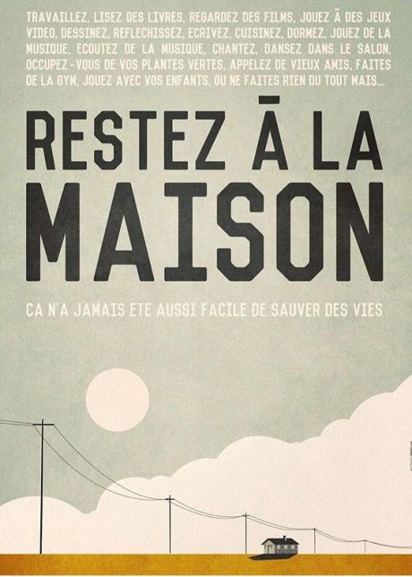 Restez à la maison