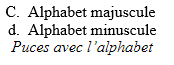 CSS 3 - Puces avec l’alphabet
