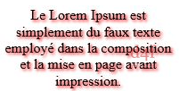 CSS Exemple de texte ombré