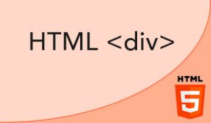 Balise DIV HTML