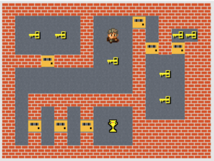 Keys and doors - Javascript Game